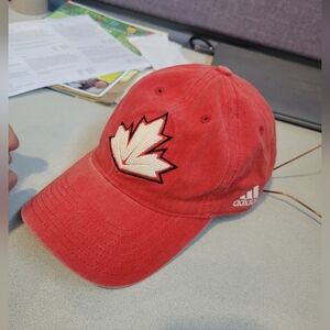 Adidas Red Maple Leaf 2016 World Cup Hockey Cap